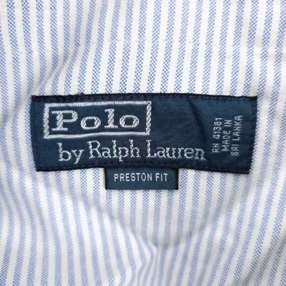 NWT POLO RALPH LAUREN Blue Preston Pant 100% Cotton Size 40x32